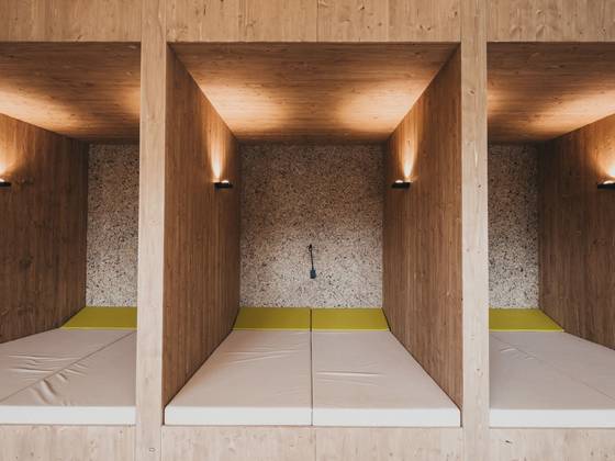 Relax in the wellness area of the Molzbachhof