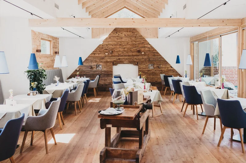 Gourmet restaurant at the Naturhotel Molzbachhof