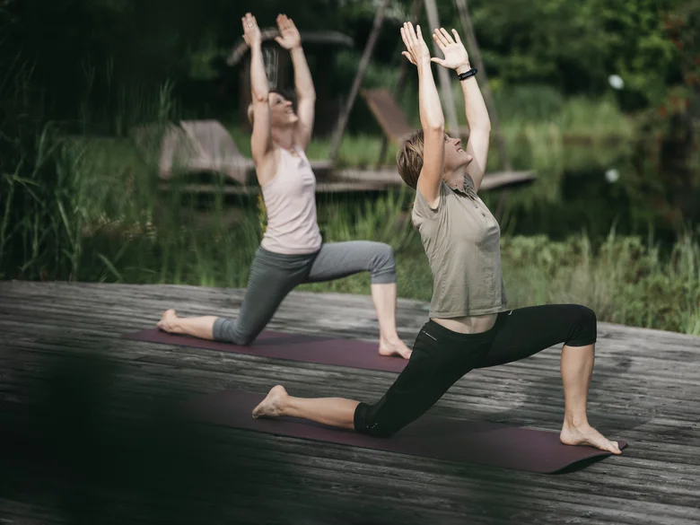 Yoga at the 4* Naturhotel Molzbachhof