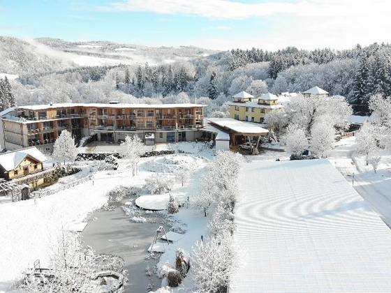 Naturhotel Molzbachhof in winter