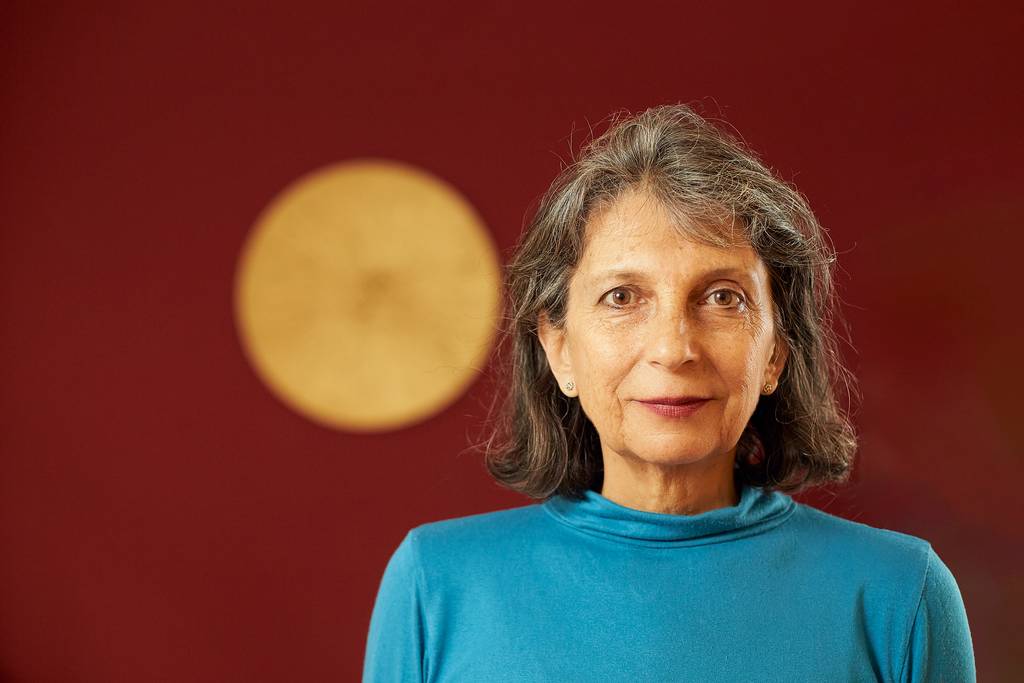 Portrait of Helga Holcik. 