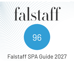 Award from the Falstaff Spa Guide 2027 Molzbachhof.