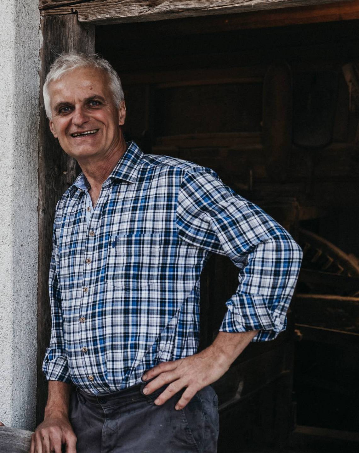 Peter Pichler sen. at the Naturhotel Molzbachhof (c) Heldentheater