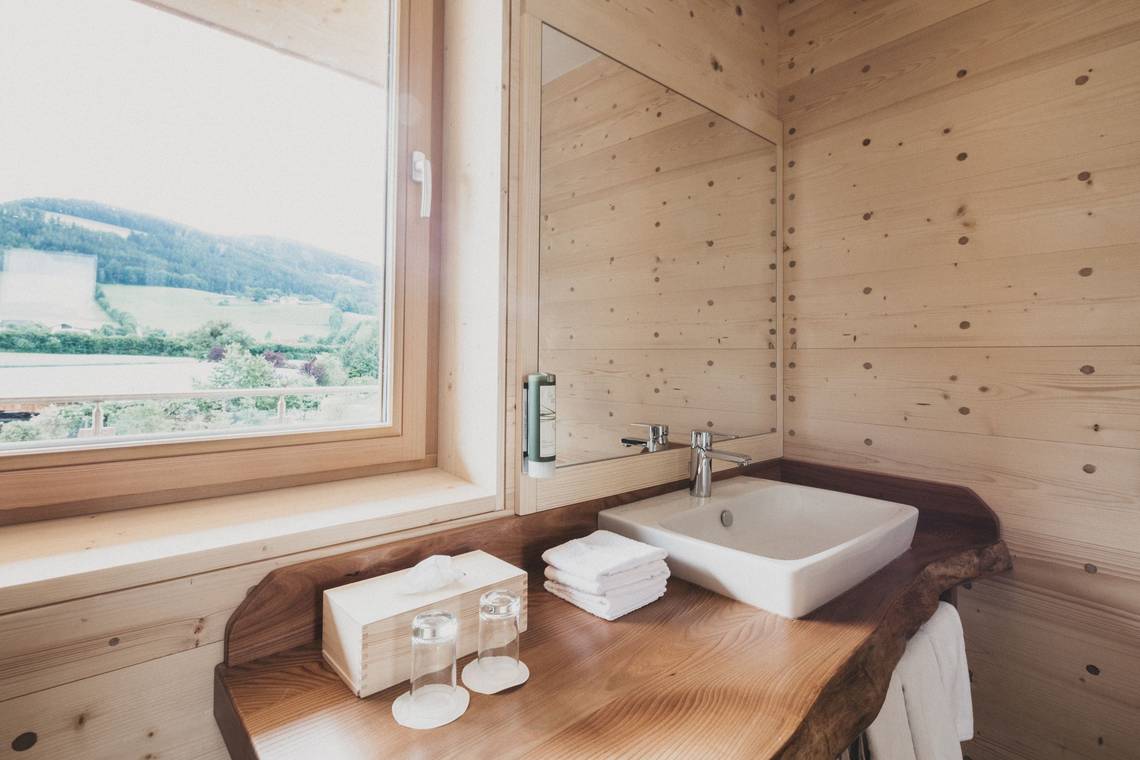 Bathroom in the Waldtraum room