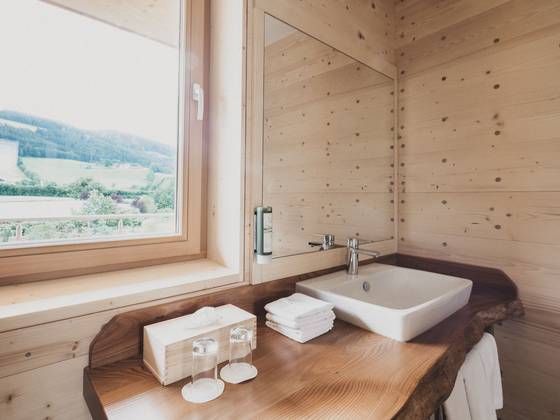 Bathroom in the Waldtraum room