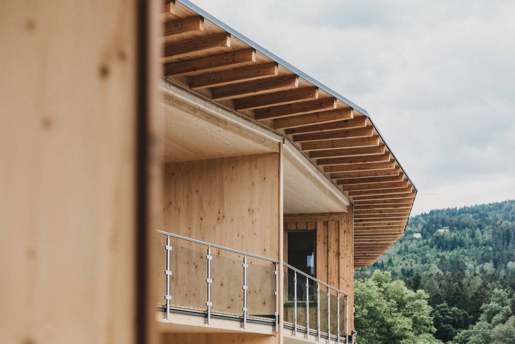 Wood stream extension at the Molzbachhof in Kirchberg am Wechsel