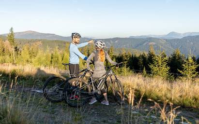 Mountain biking around the Molzbachhof