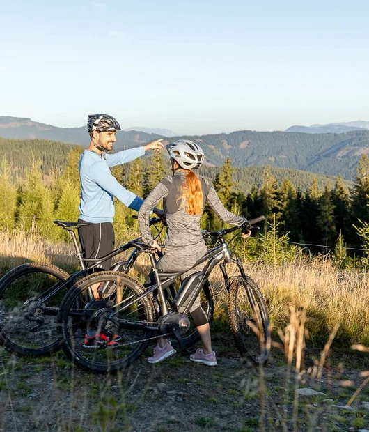 Mountain biking around the Molzbachhof