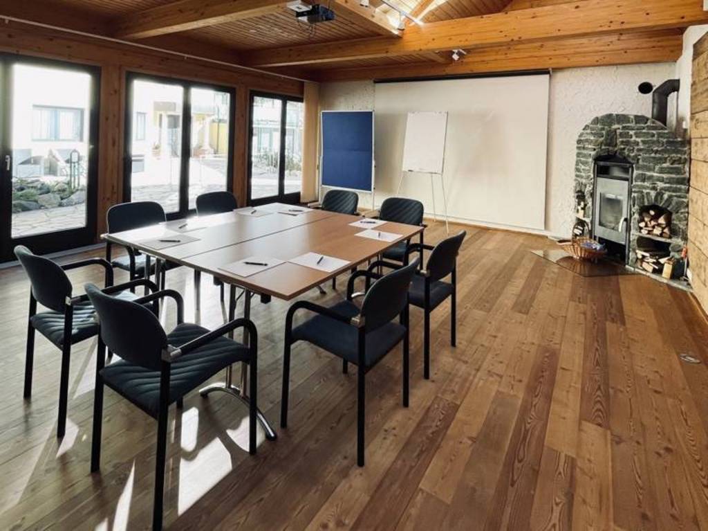 Seminar room at the Naturhotel Molzbachhof.