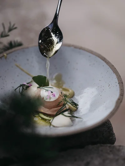 Culinary delights in the gourmet restaurant Gaumentkitzel