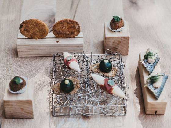 Gourmet cuisine at the Molzbachhof